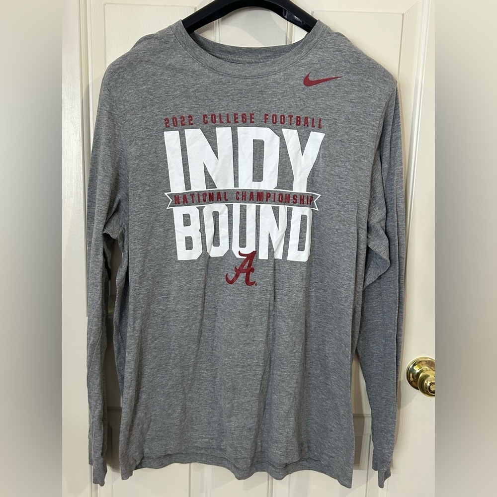2022 Nike Alabama Crimson Tide XL Long Sleeve Tee Shirt